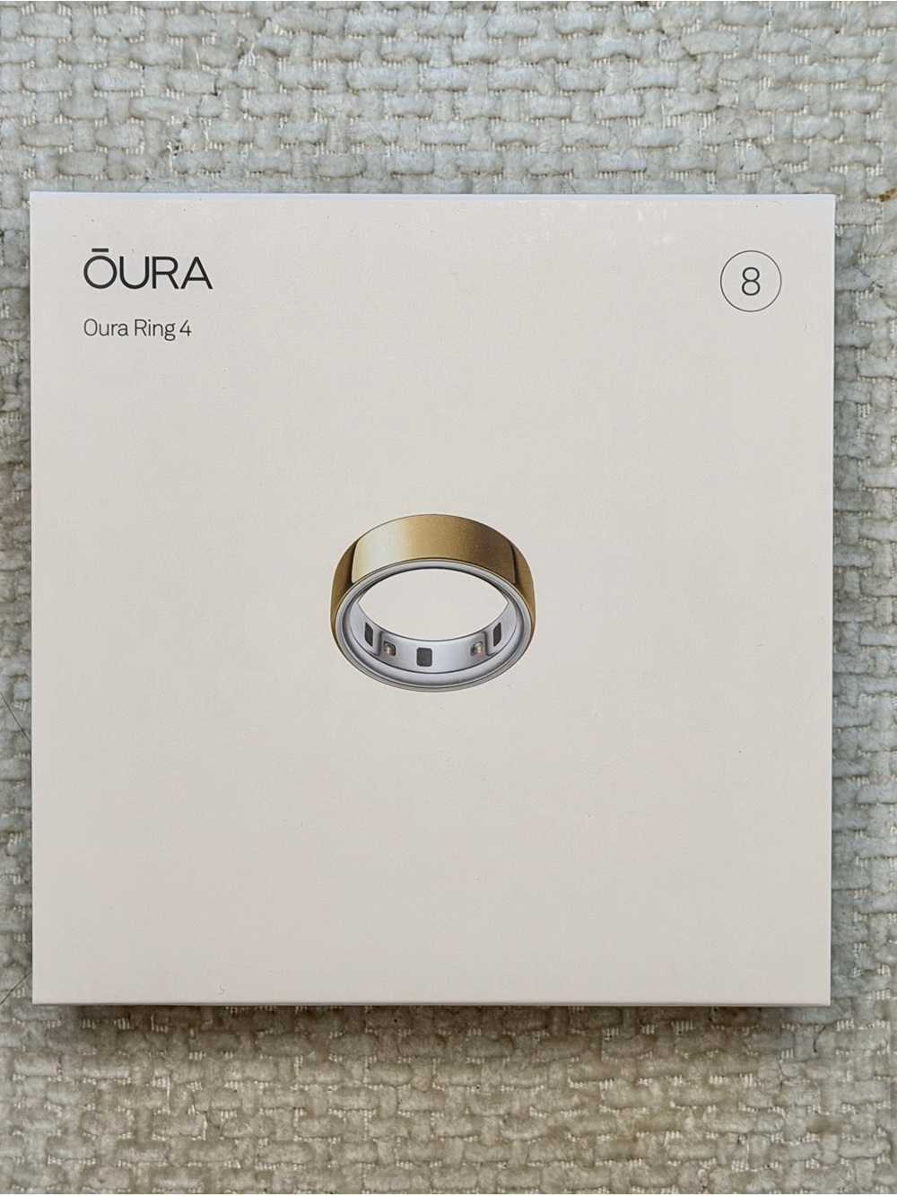 Oura Gold and Silver Ring 4 (Brand: Oura)